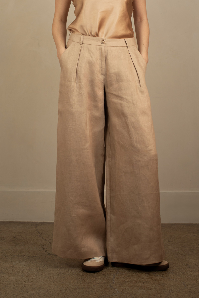 THE ARDEN LINEN TROUSER