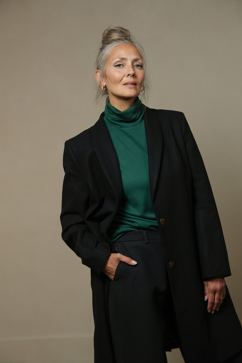 BAILEY TAILORED WOOL COAT 