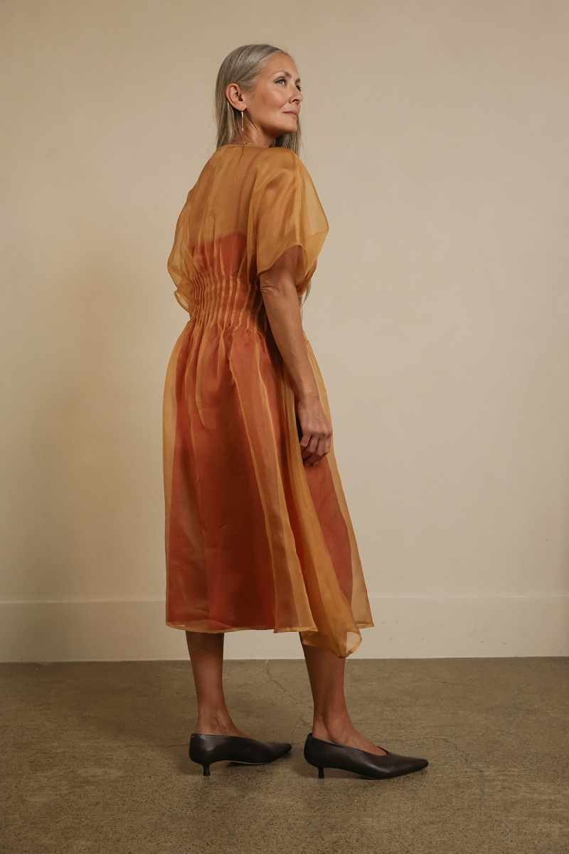 THE FREYA SILK ORGANZA DRESS