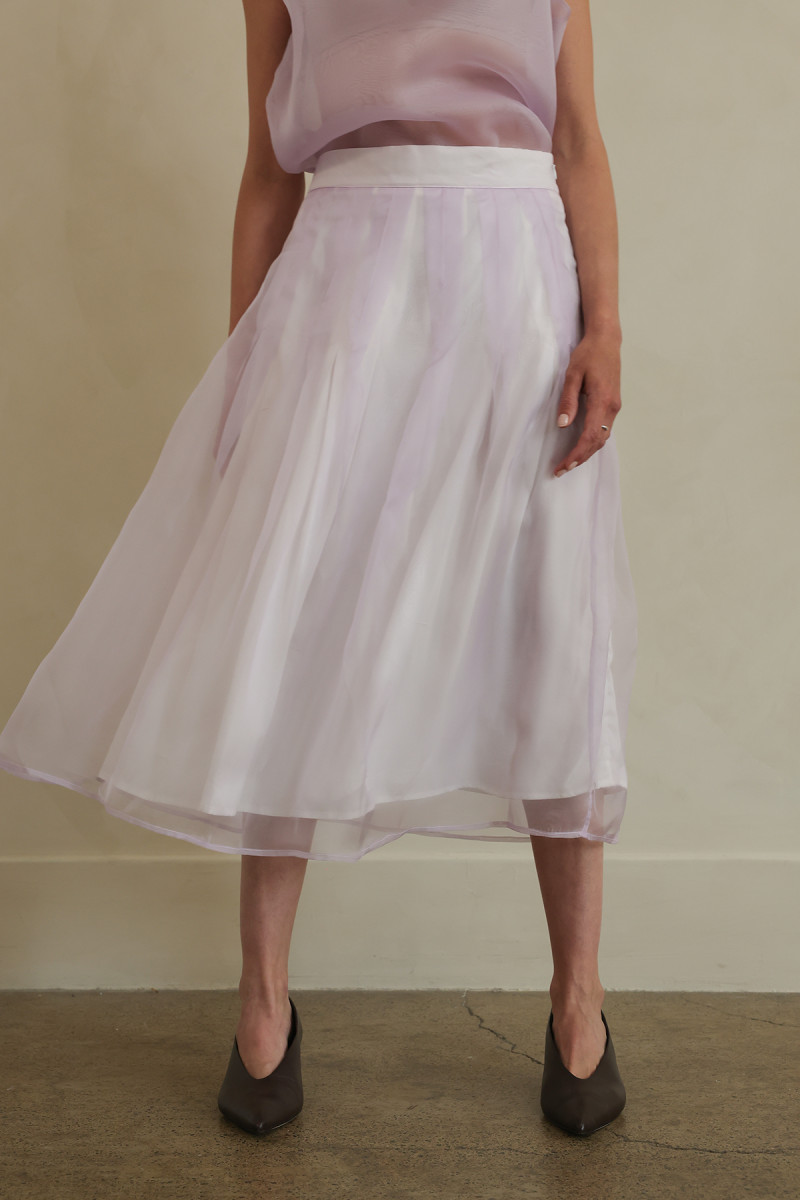 MARNIE SILK ORGANZA SKIRT