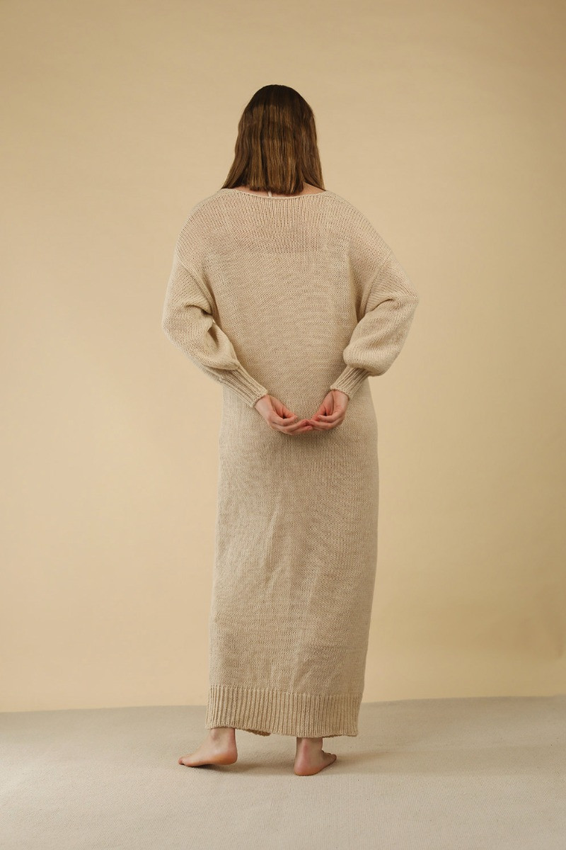 QUINN ALPACA BLEND MAXI CARDIGAN 