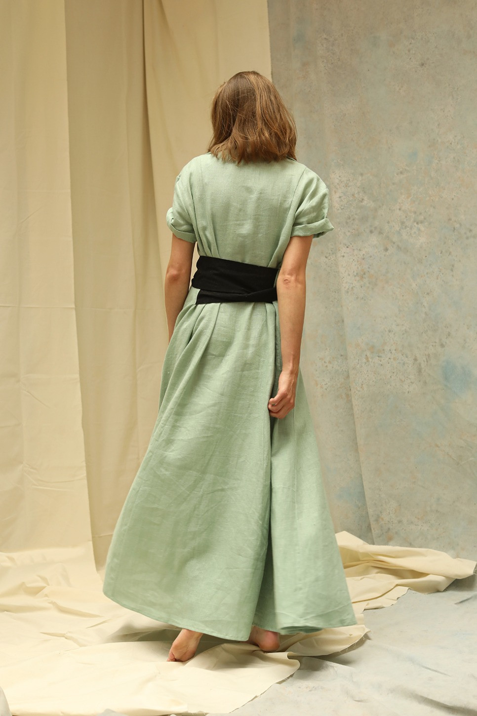 AJA'S FAVORITE MAXI DRESS IN PURE LINEN