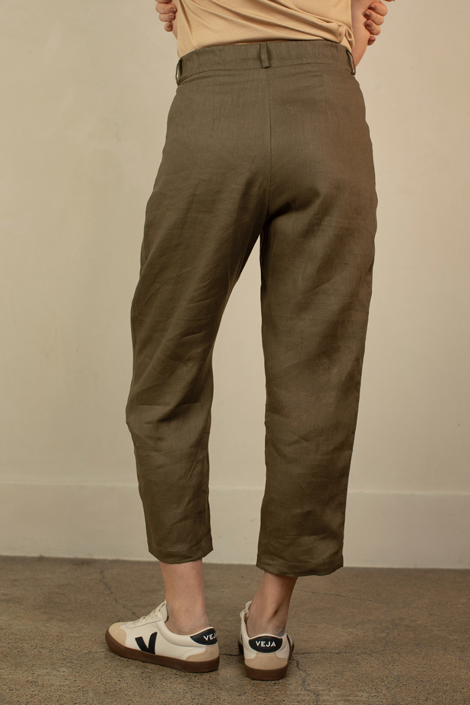 VERT ANOUK LINEN TROUSERS