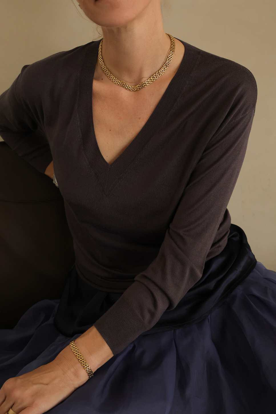 Pierre Cardin Vintage Gold-Plated Necklace