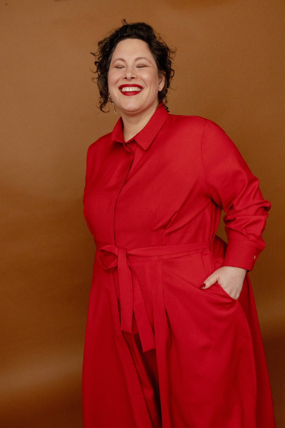 POPPY TAILORED SHIRT DRESS 