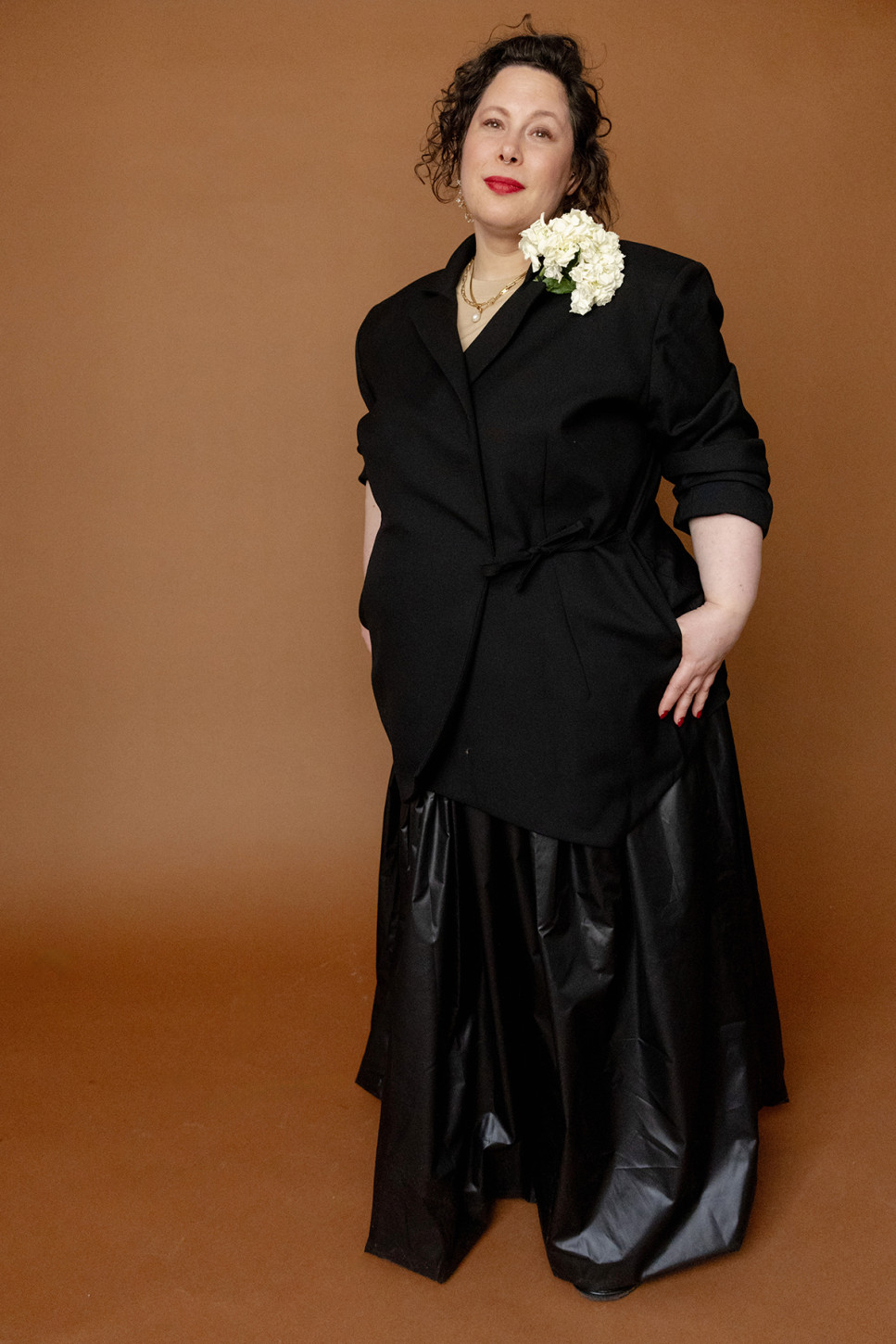 THE SAND MOOR BALOON MAXI SKIRT 