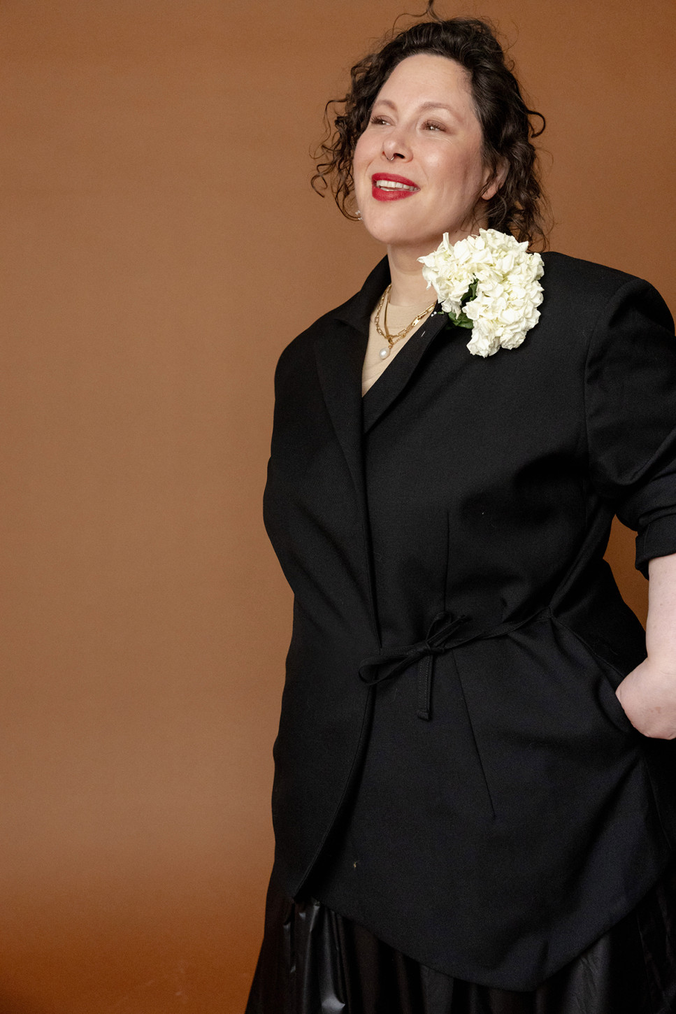 NORI WOOL WRAP JACKET 