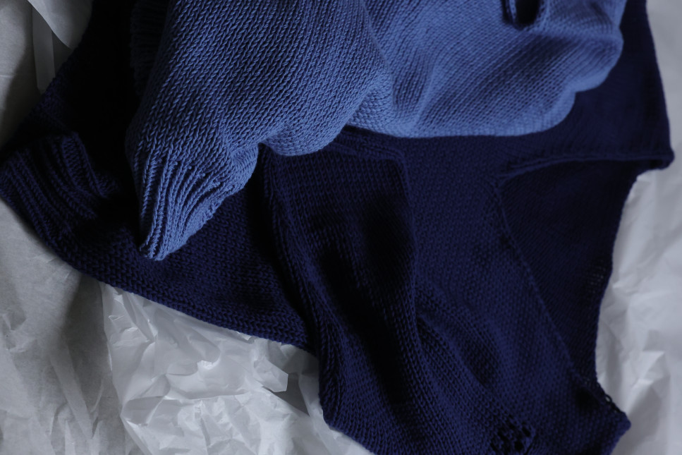 IRIS REVERSIBLE COTTON SWEATER
