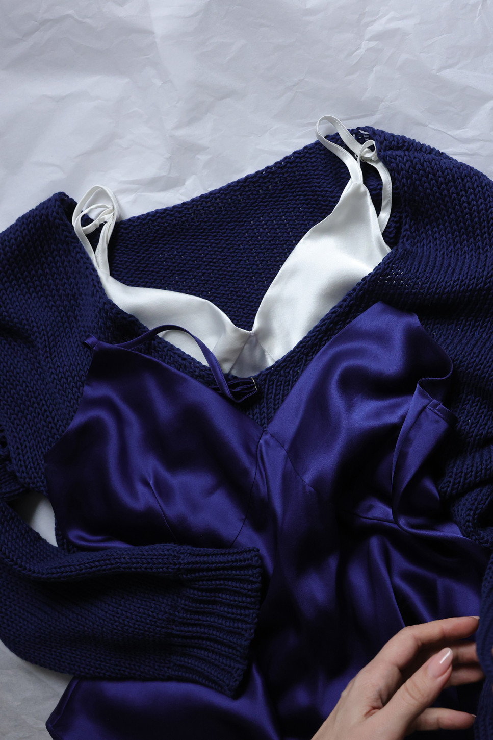 IRIS REVERSIBLE COTTON SWEATER