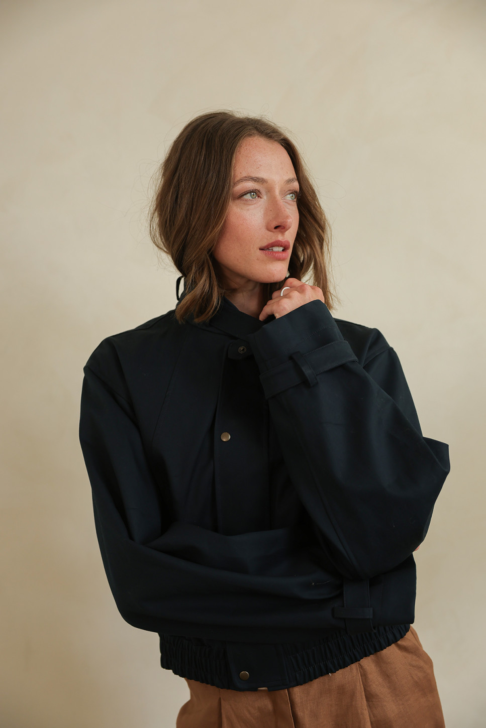 JAY DOUBLEFACE COTTON BOMBER