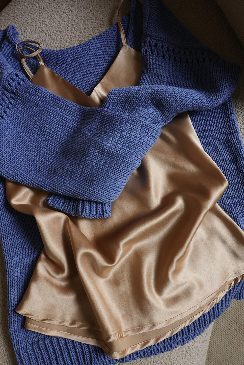 IRIS REVERSIBLE COTTON SWEATER