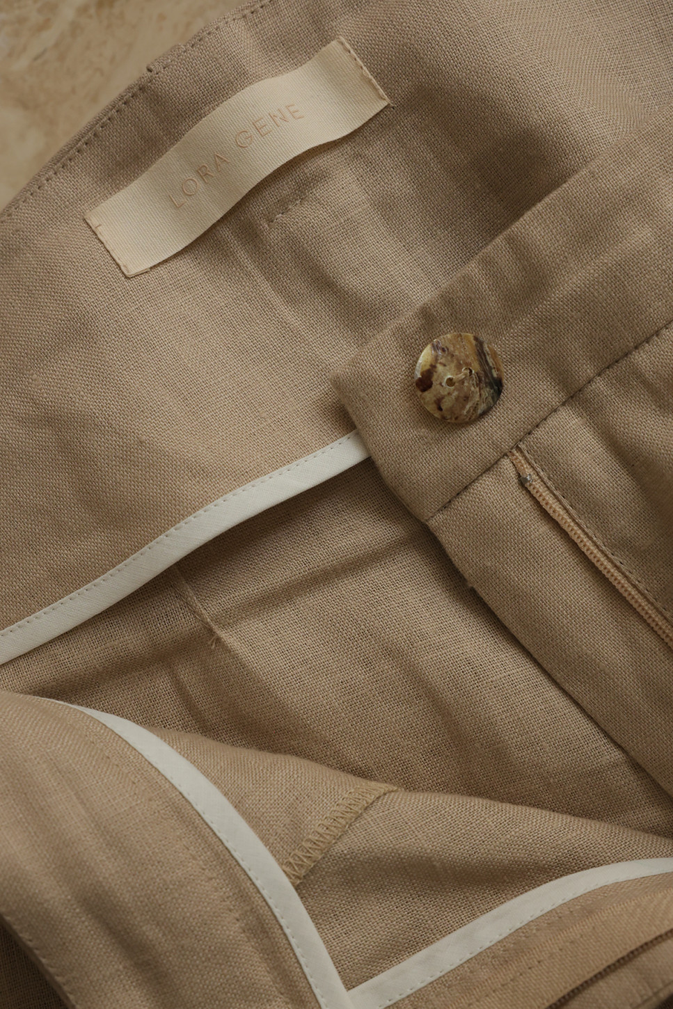 THE ARDEN LINEN TROUSER