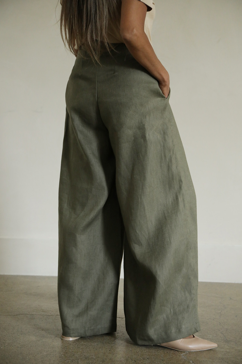THE ADDISON LINEN TROUSERS 