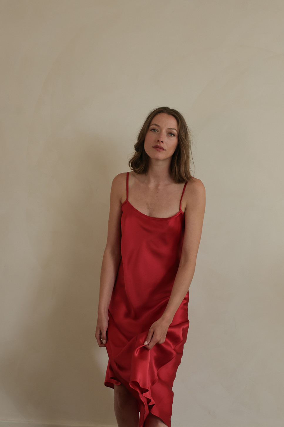 AIRI MAXI SILK DRESS 
