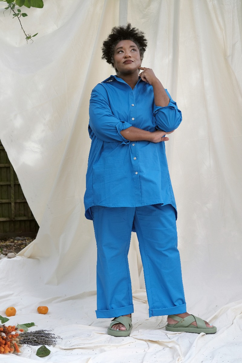 COTTON CANVAS PANTS BY AJA