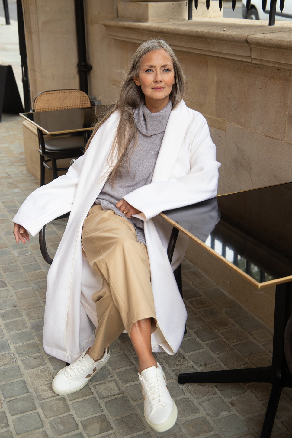 AMANI CASHMERE BLEND COAT 