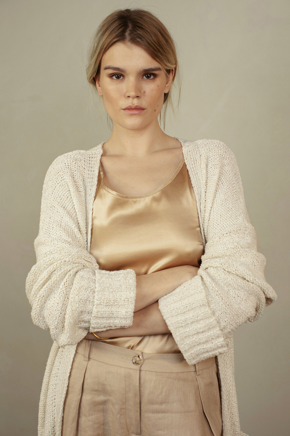 AMELIA MAXI COTTON CARDIGAN