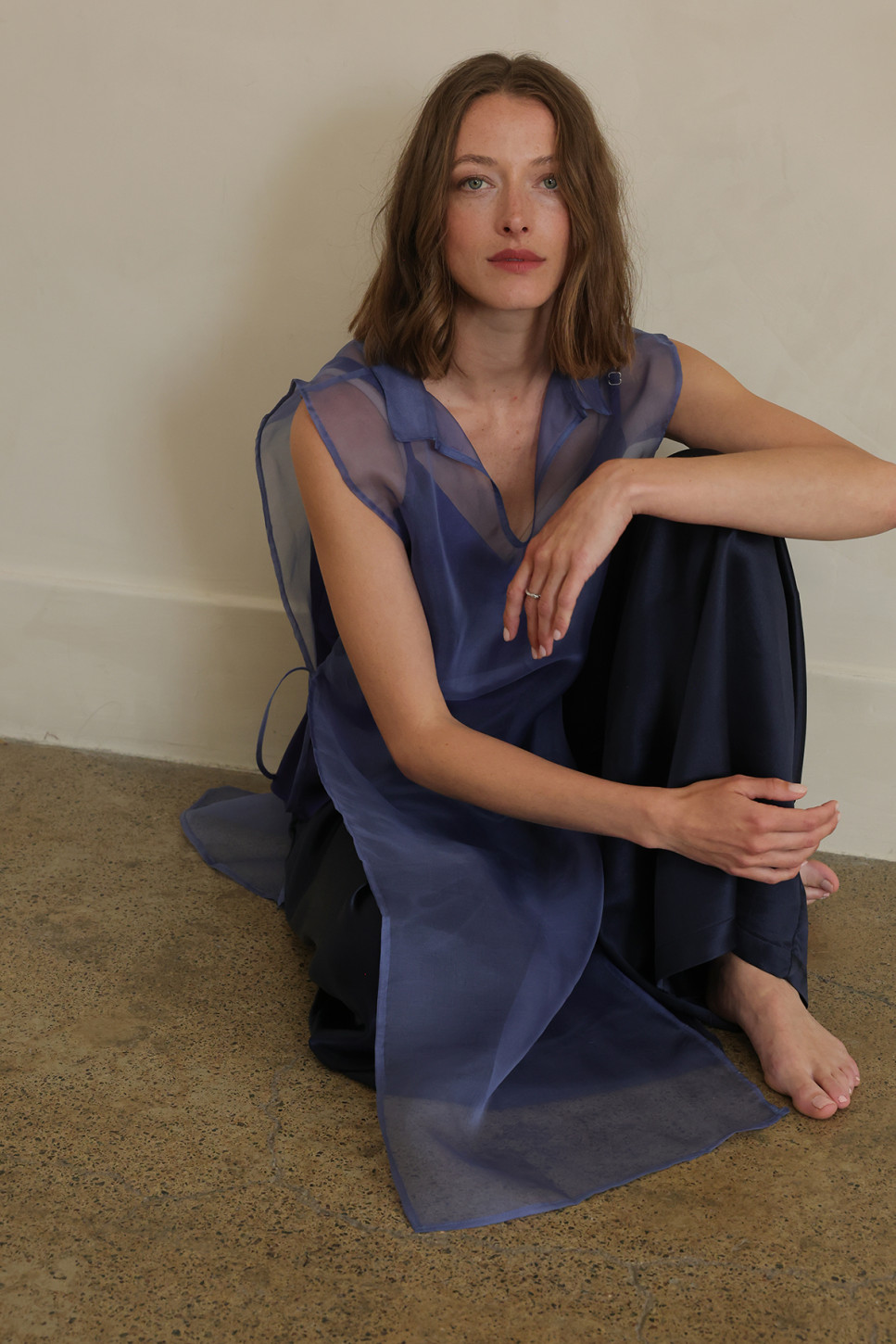 ARA SILK ORGANZA TUNIC