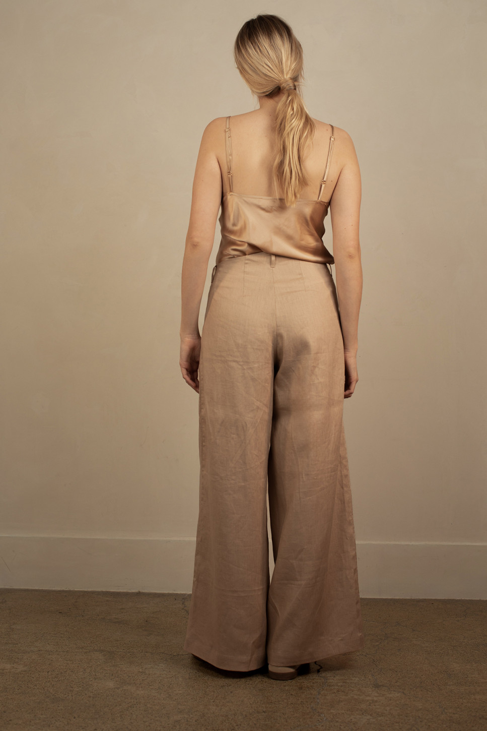 THE ARDEN LINEN TROUSER