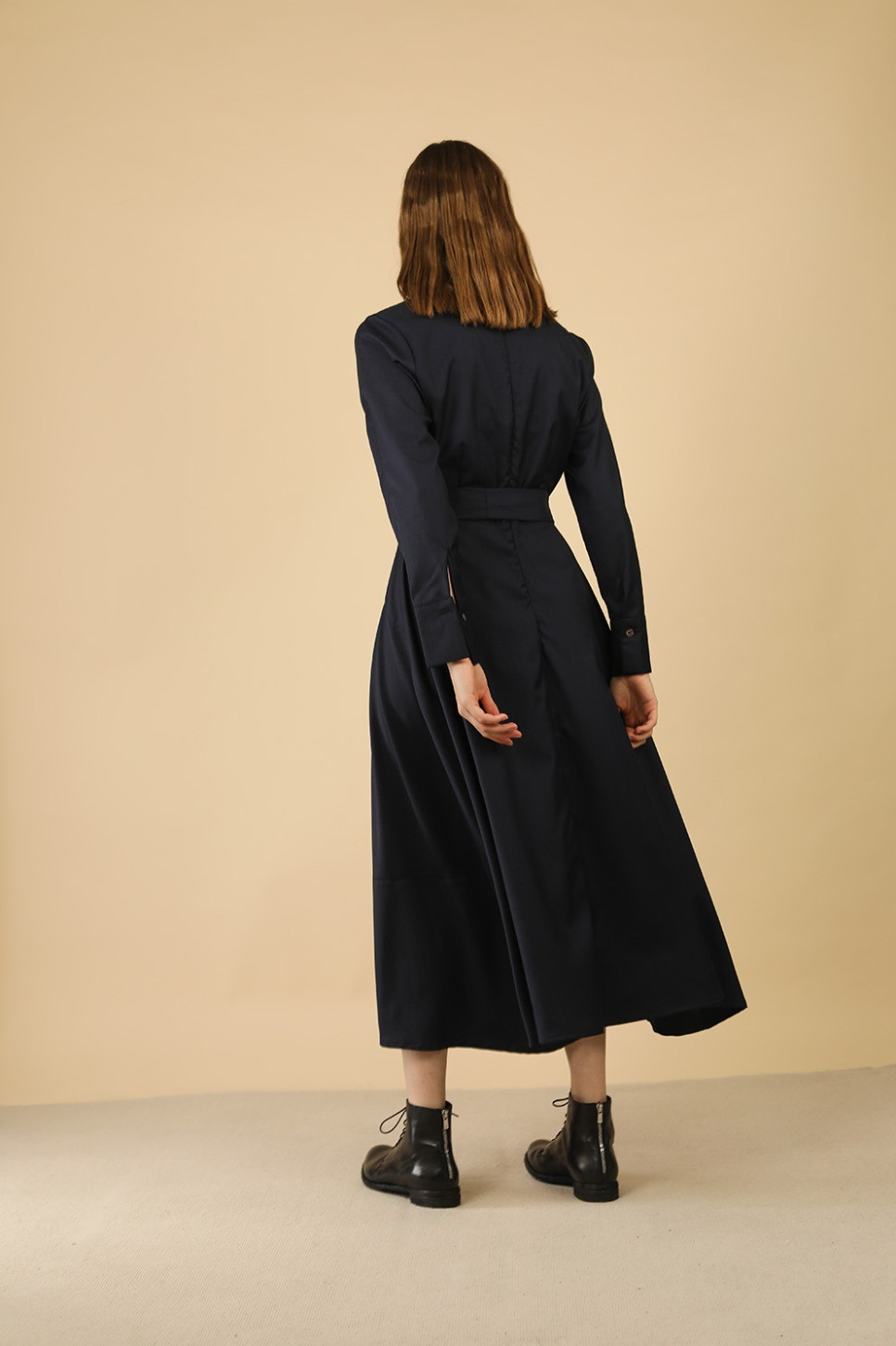 BROOKLYN TAILORED DRESS FROM VIRGIN WOOL 