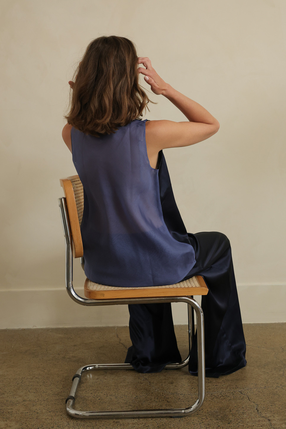 CLEO SILK TOP