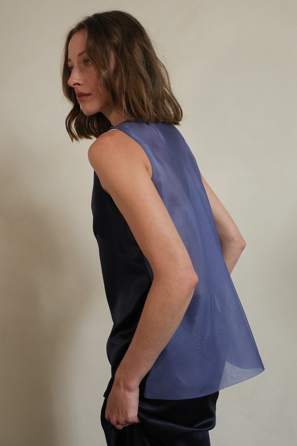 CLEO SILK TOP