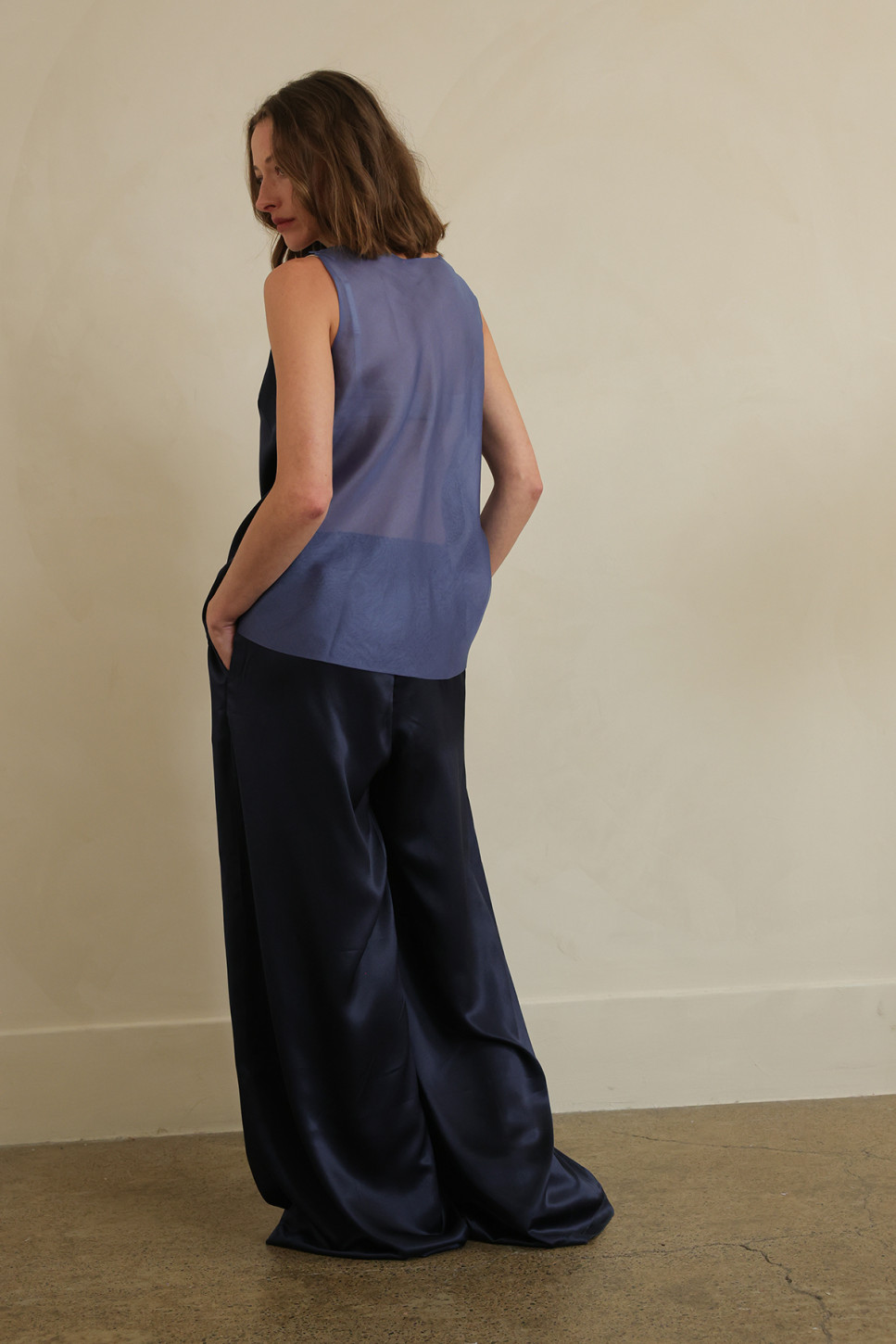 CLEO SILK TROUSERS