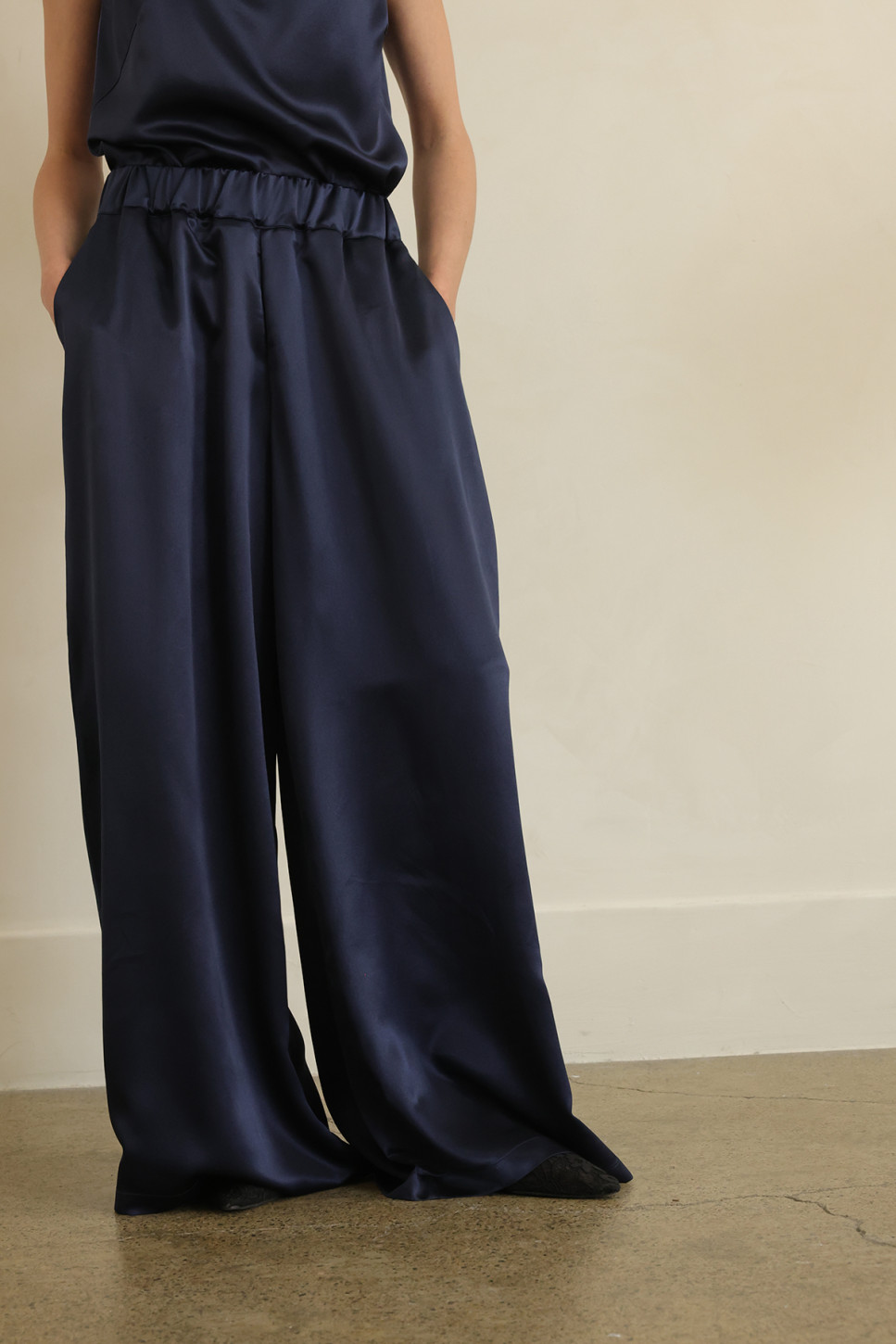 CLEO SILK TROUSERS