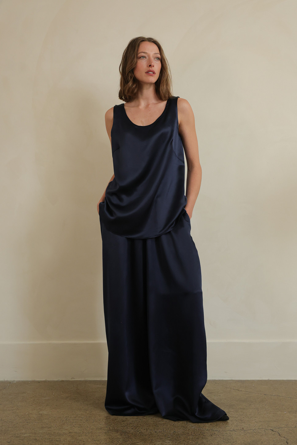 CLEO SILK TOP