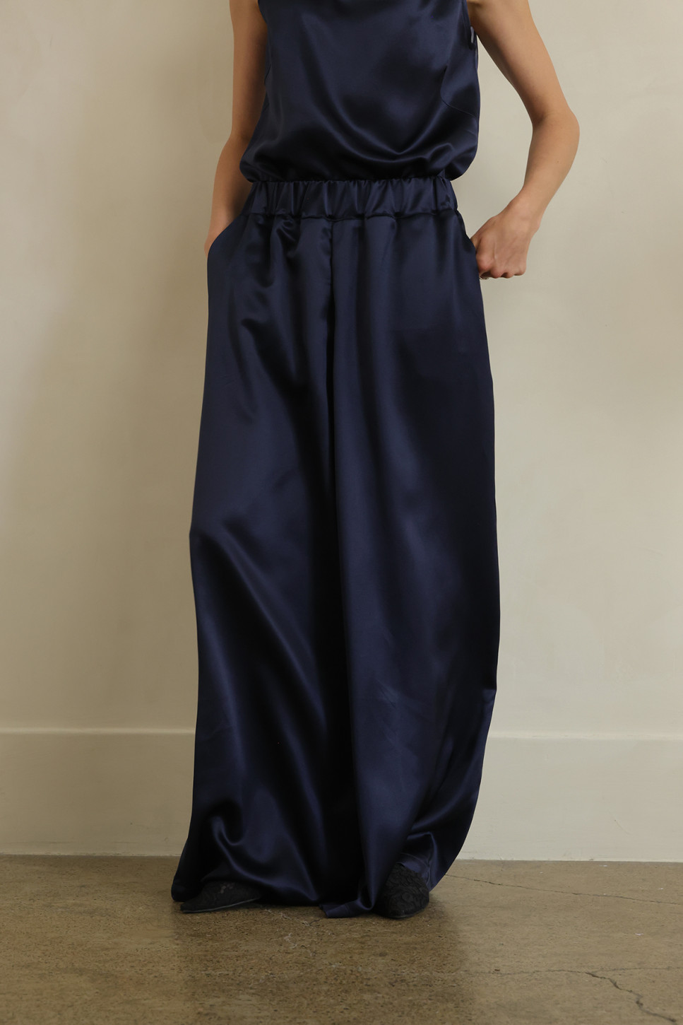 CLEO SILK TROUSERS