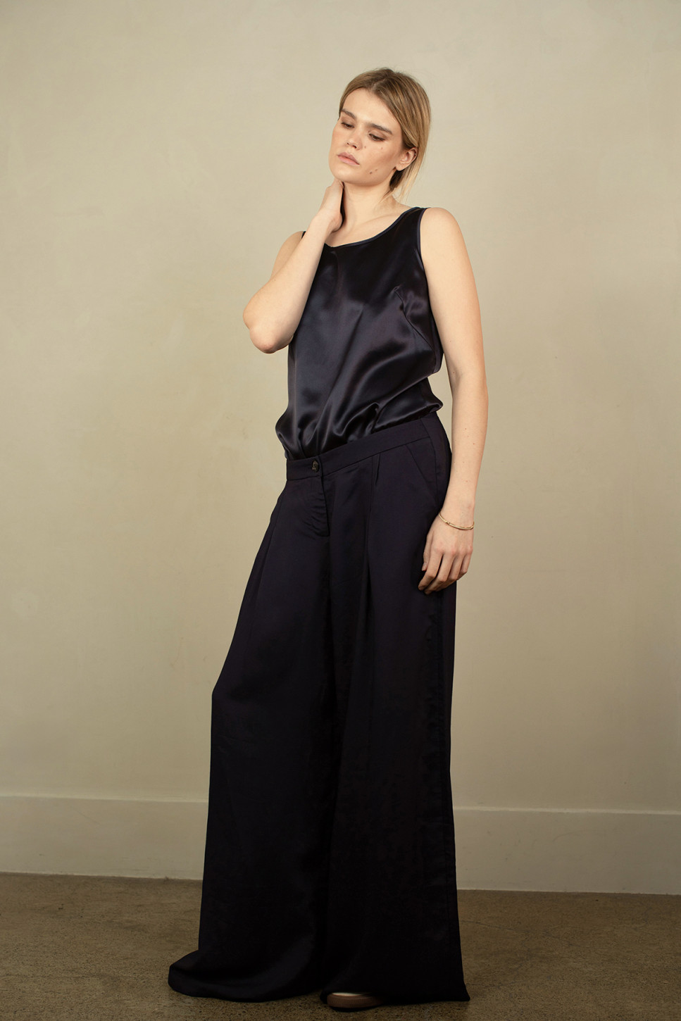 COLETTE SILK TANK TOP