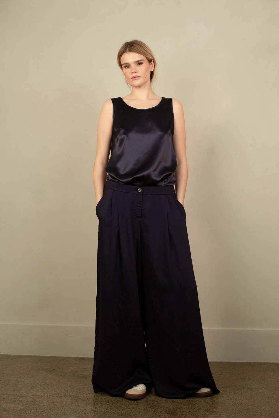 COLETTE SILK TANK TOP