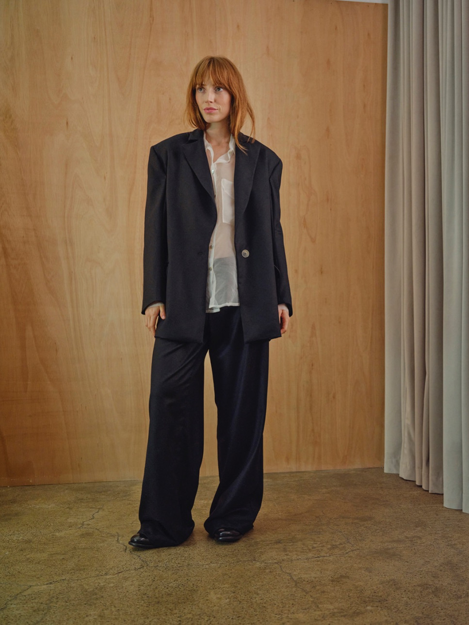 COLETTE TAILORED BLAZER IN WOOL 