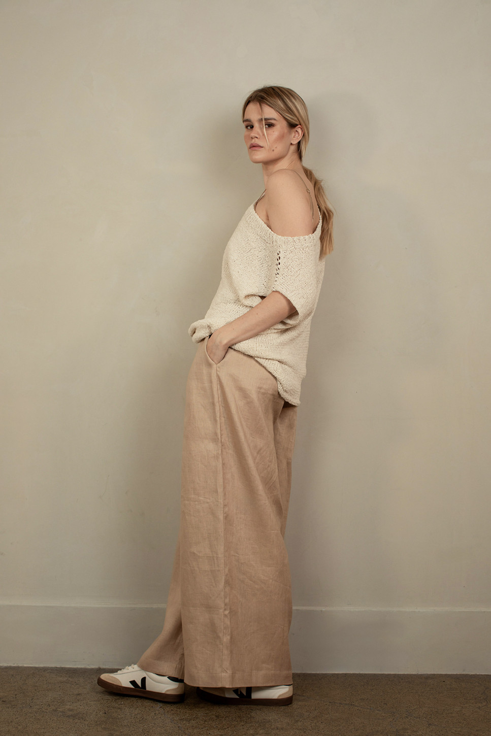 THE ARDEN LINEN TROUSER