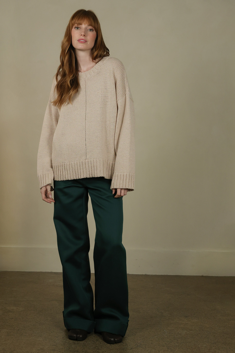 THE ELY VIRGIN WOOL JUMPER