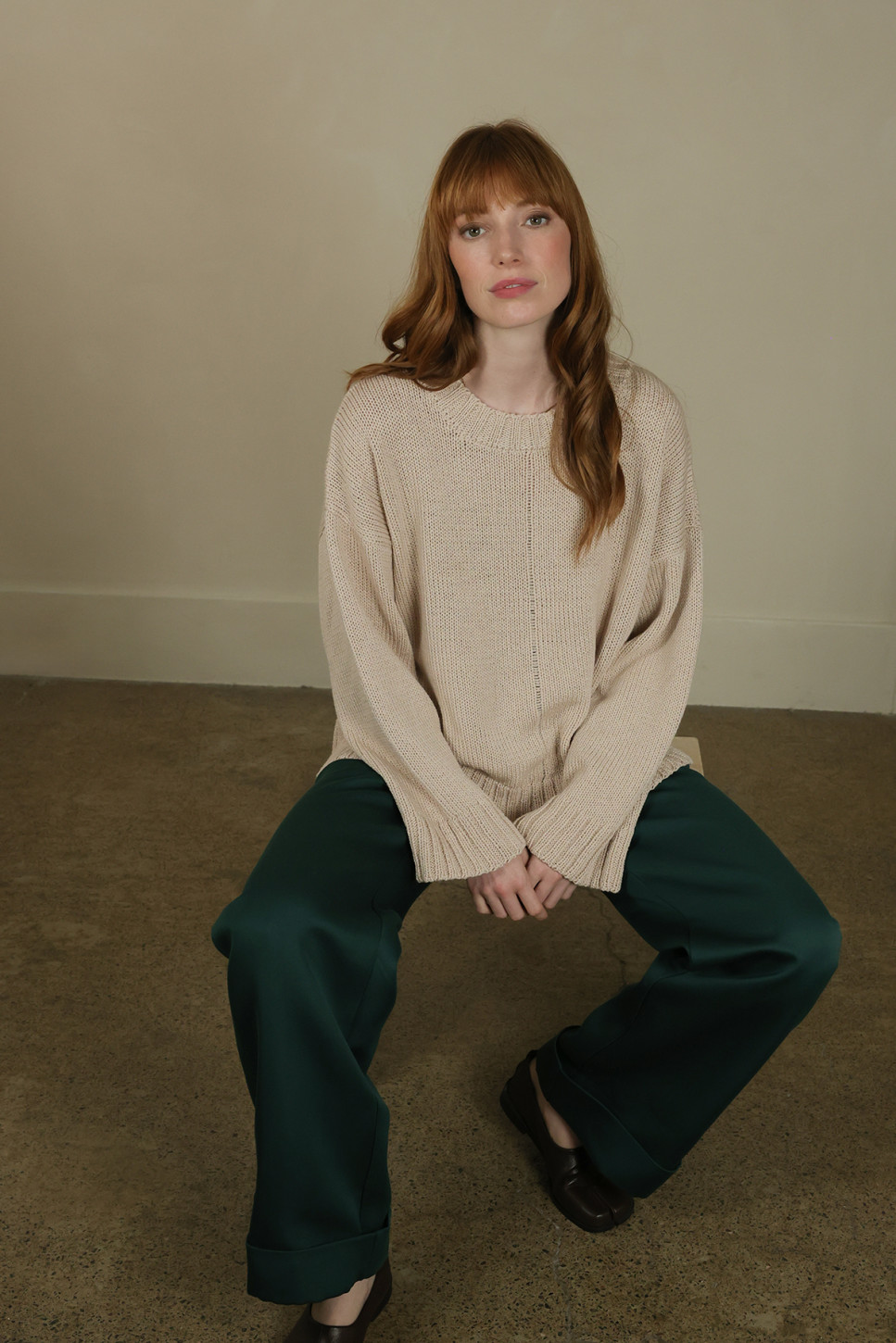 THE ELY VIRGIN WOOL JUMPER