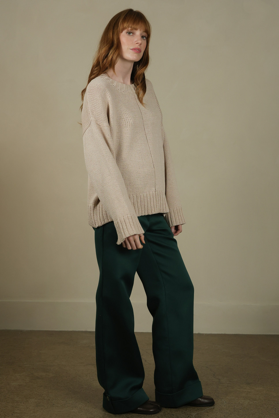 THE ELY VIRGIN WOOL JUMPER