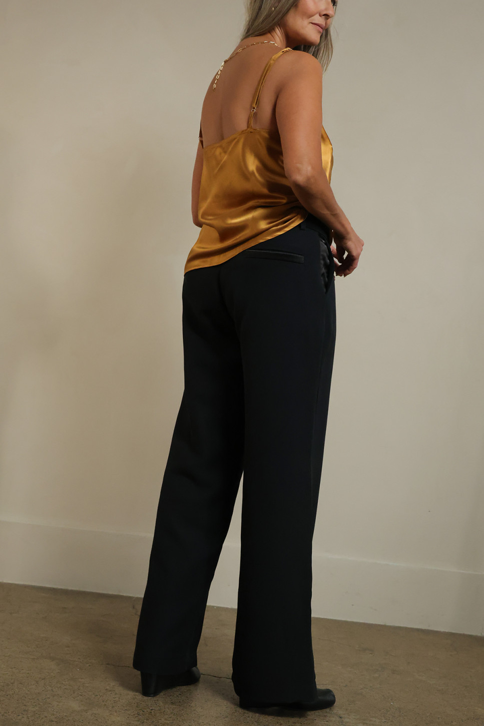 THE WOOL SILK FRANKIE PANTS 