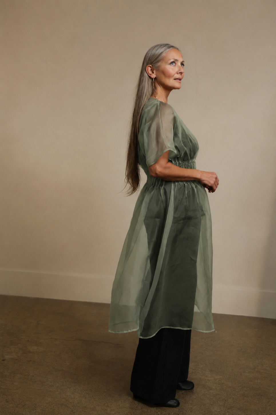 THE FREYA SILK ORGANZA DRESS