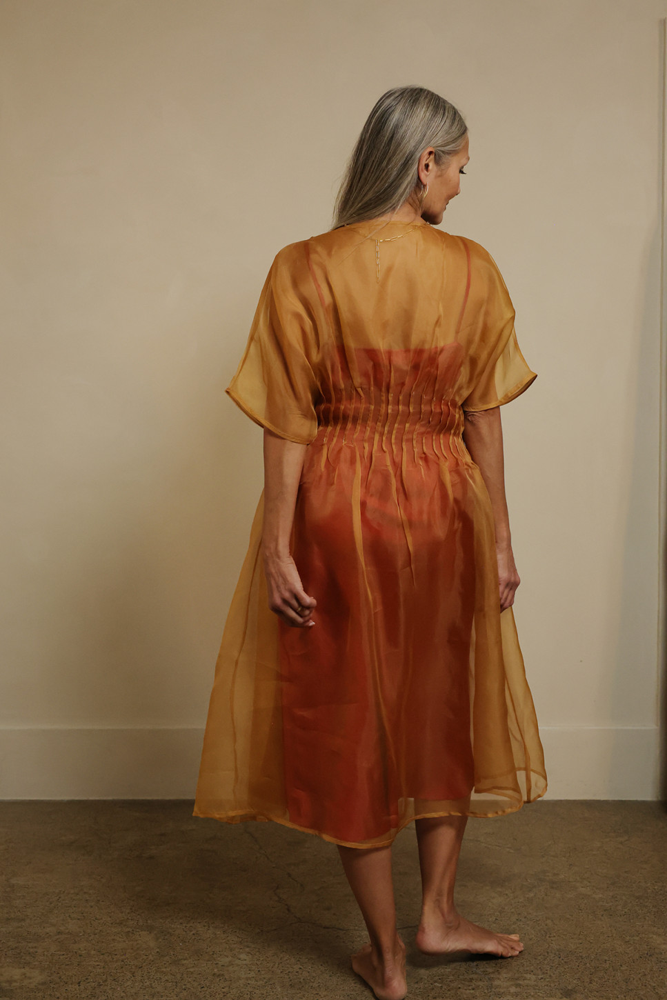 THE FREYA SILK ORGANZA DRESS