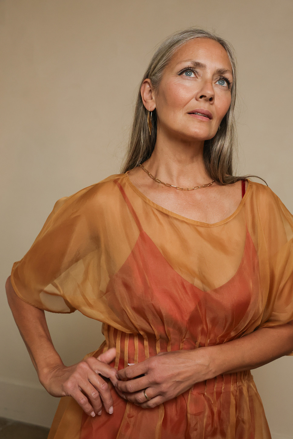 THE FREYA SILK ORGANZA DRESS