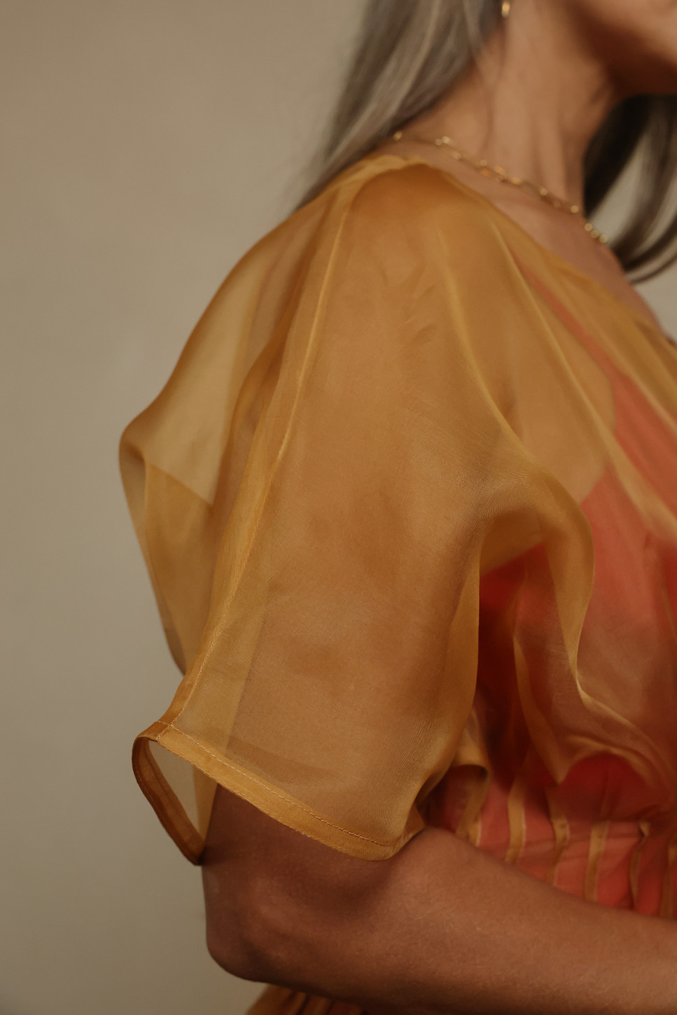 THE FREYA SILK ORGANZA DRESS