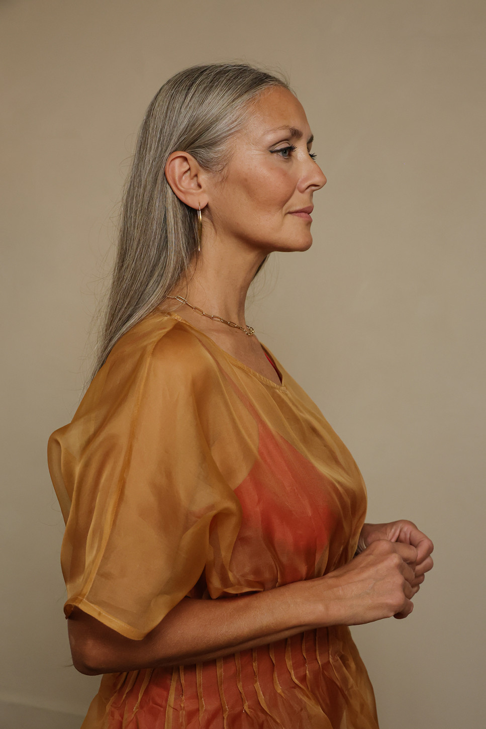 THE FREYA SILK ORGANZA DRESS