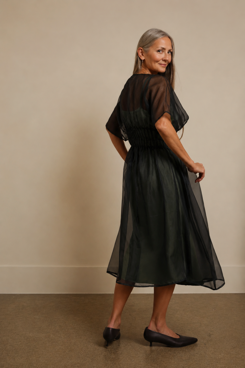 THE FREYA SILK ORGANZA DRESS