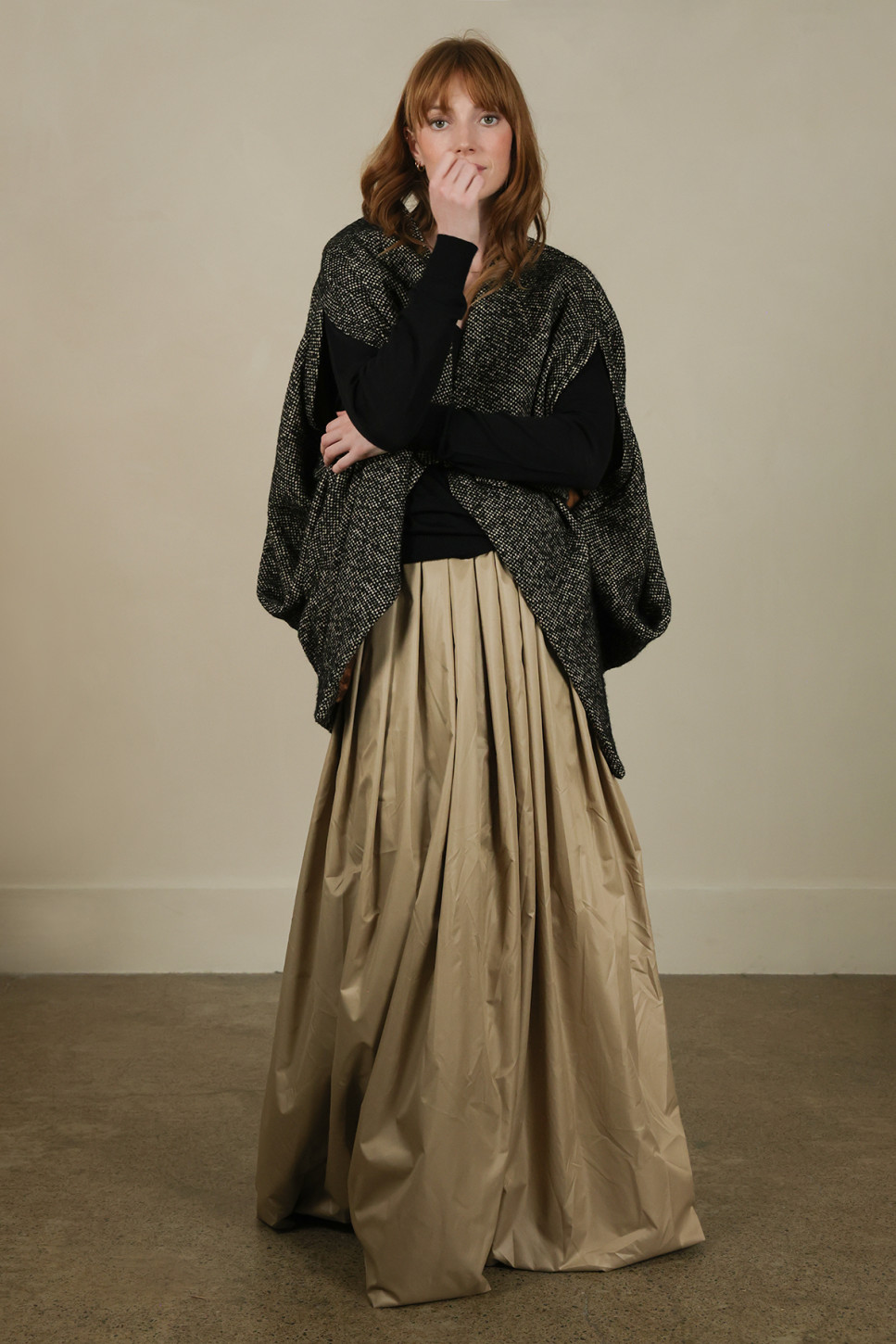 THE SAND MOOR BALOON MAXI SKIRT