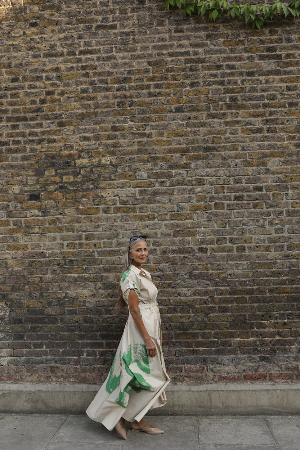 THE SHIORI IN GREEN - MAXI COTTON DRESS 