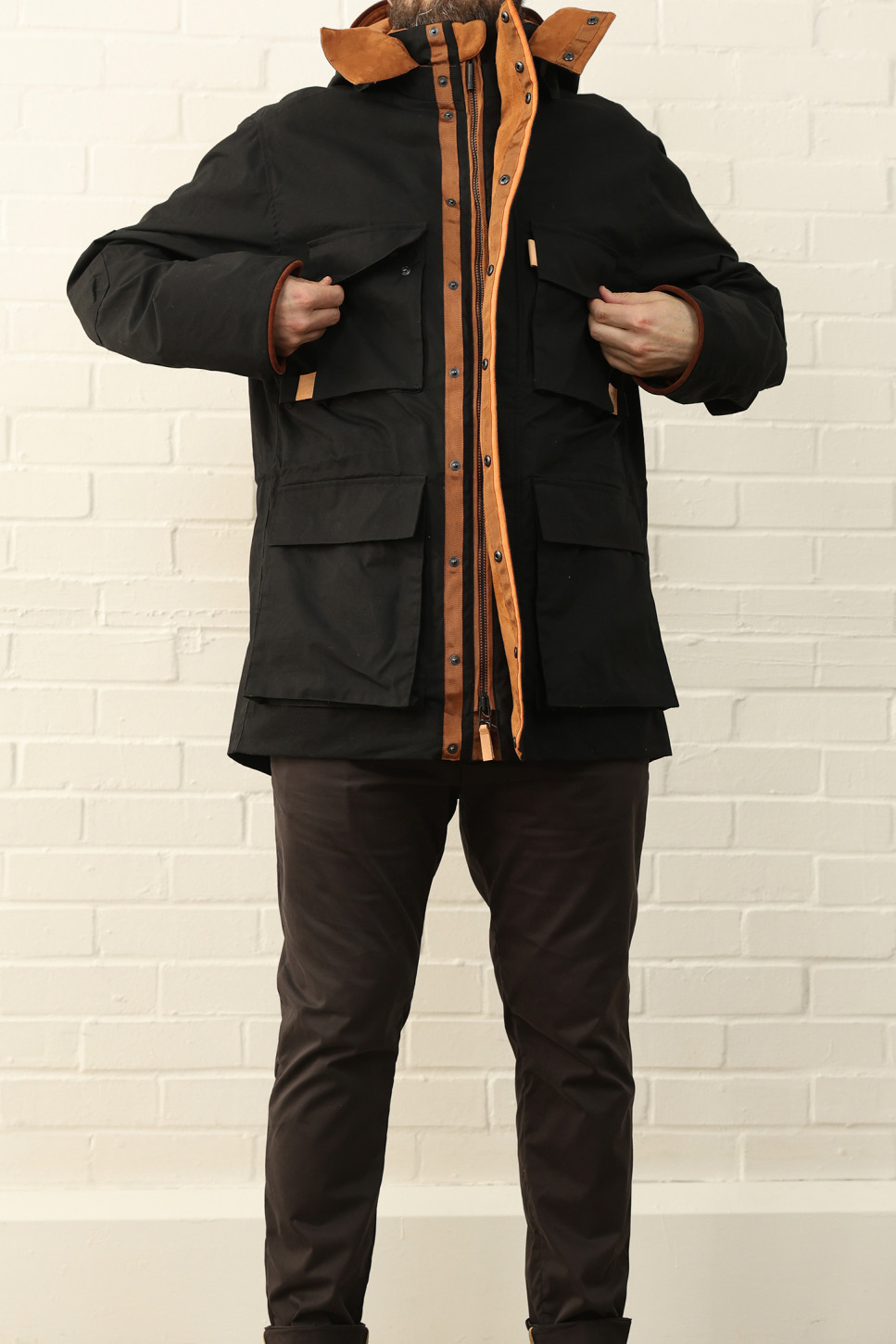 Hawthorn Parka in black 