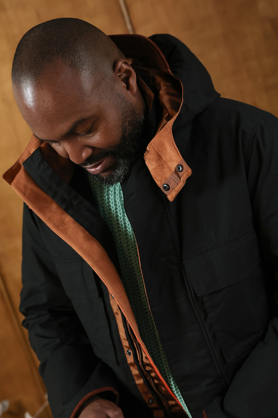 Hawthorn Parka in black 