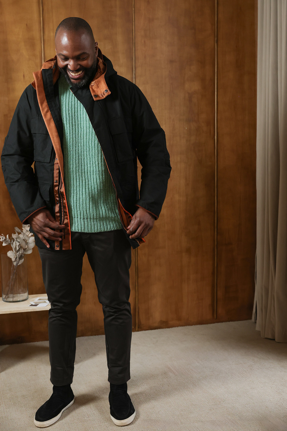 Hawthorn Parka in black 