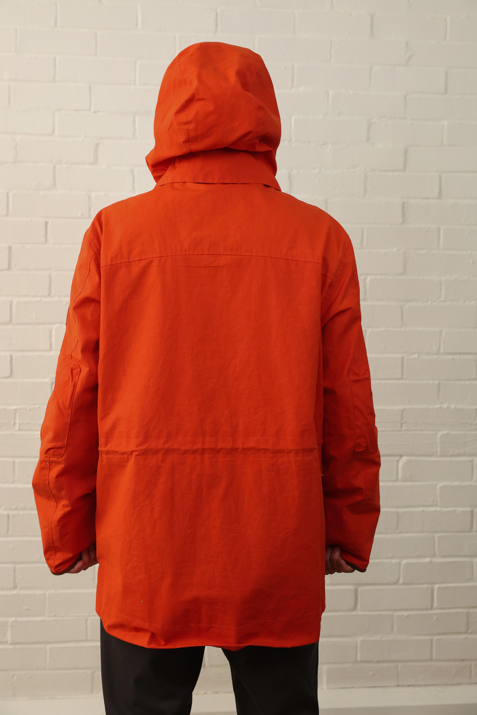 The Hawthorn Parka in burnt orange 